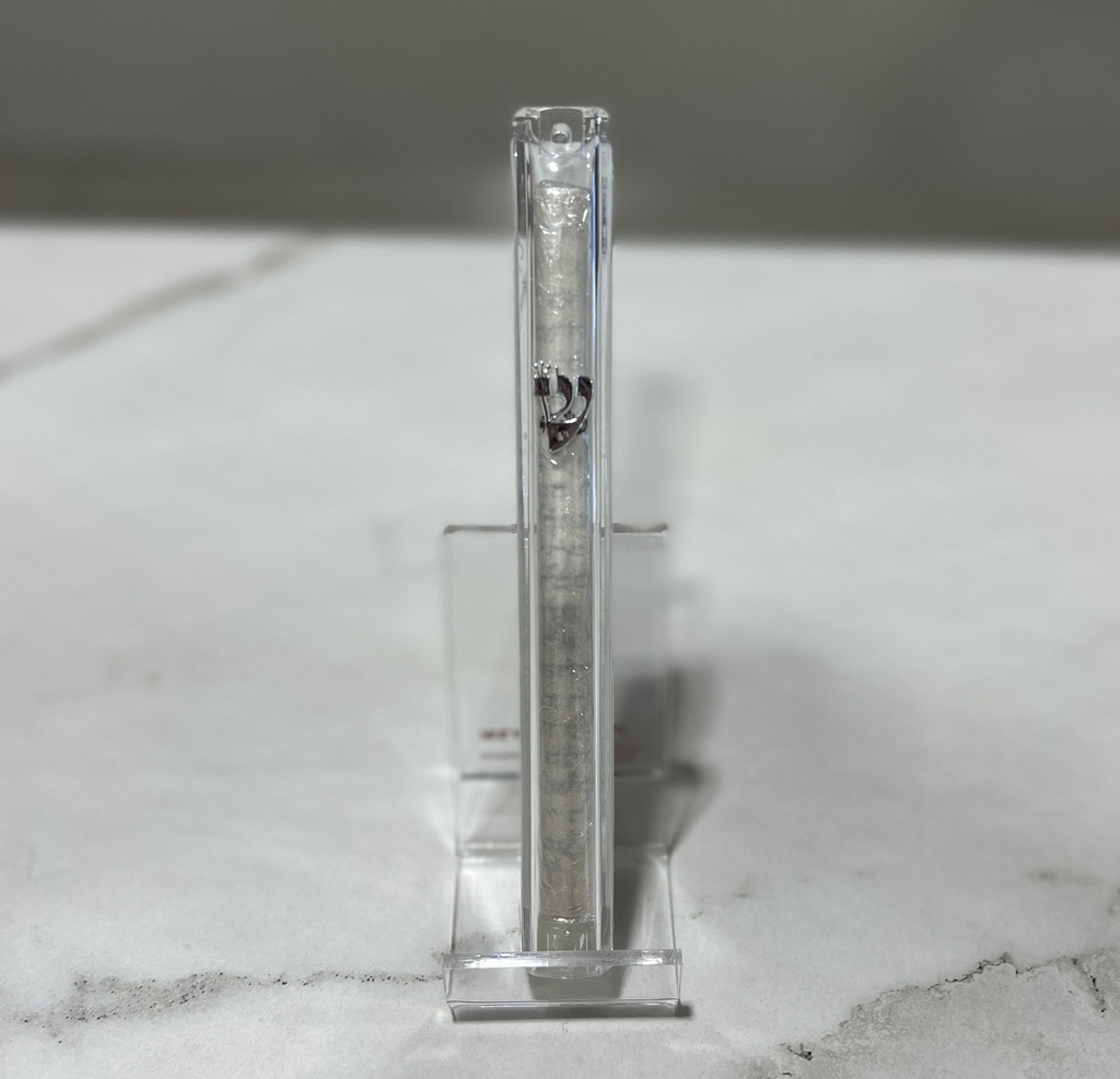 מזוזה וקלף עור צבי 15 סמ