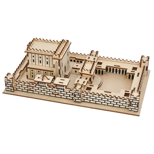 [7296162586237] בית המקדש פאזל עץ 3D