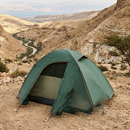 [לינה באוהל - זוג] קמפינג עצמאי בשטח - כרטיס זוגי
